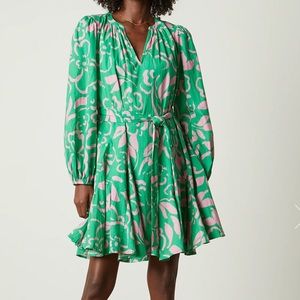 Velvet Kiki printed dress, size L